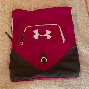 NWOT Under Armour Magenta and Black Backpack